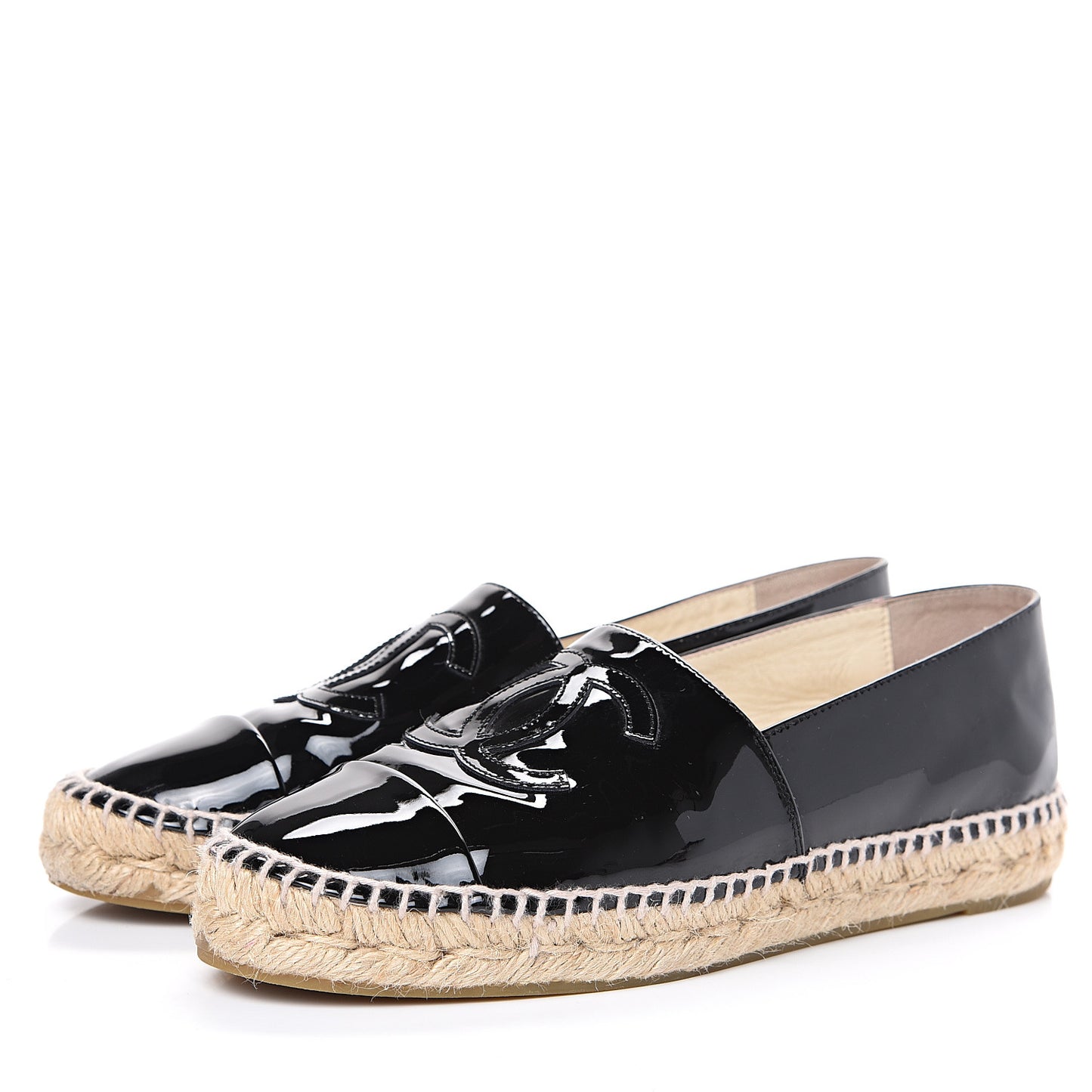 Patent CC Espadrilles 38 Black