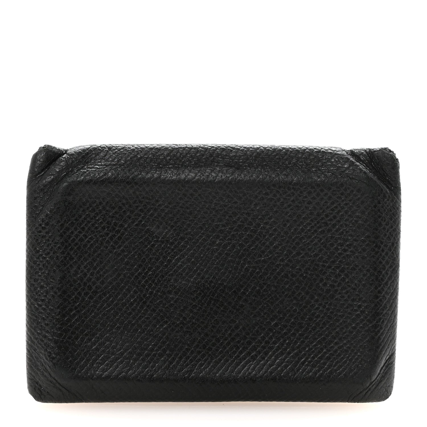 Hermes Epsom Calvi Card Case Black 1 of 7
