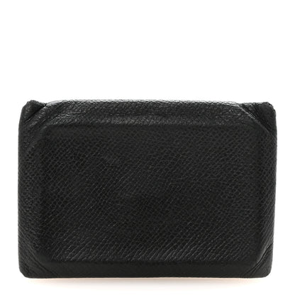Hermes Epsom Calvi Card Case Black 1 of 7