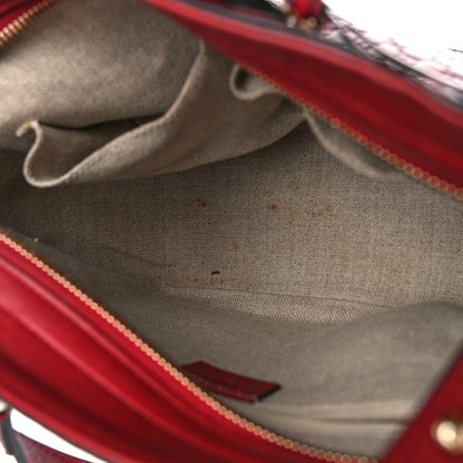 Gucci Microguccissima Small Bree Tote Red 12 of 15