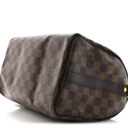 Louis Vuitton Damier Ebene Speedy Bandouliere 25 9 of 10
