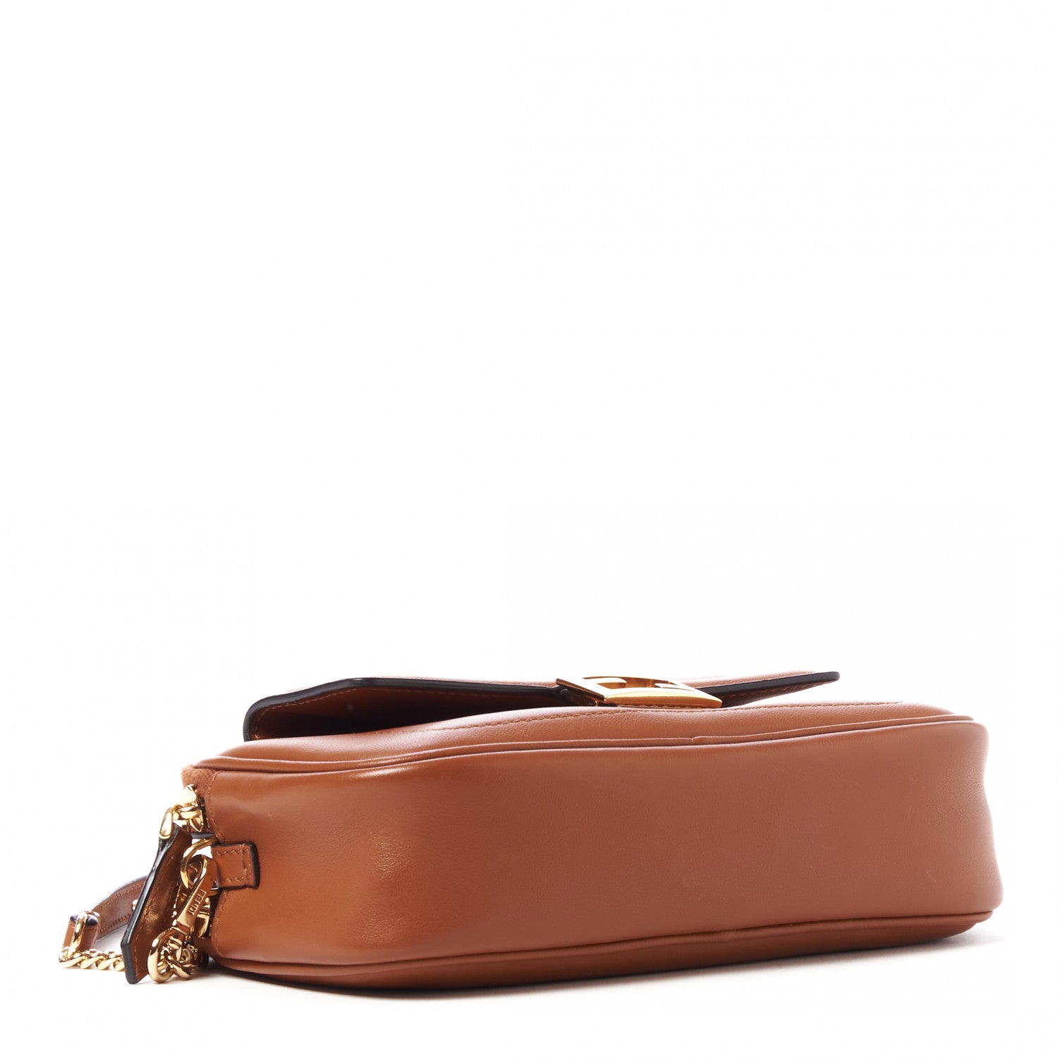 Fendi Vitello Grace Matte Easy Baguette Brandy 3 of 8