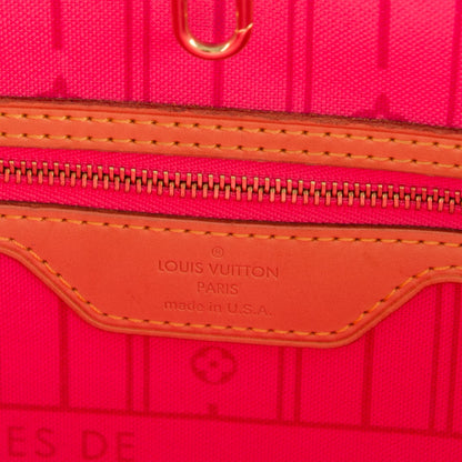 Louis Vuitton Monogram Roses Neverfull MM 14 of 16