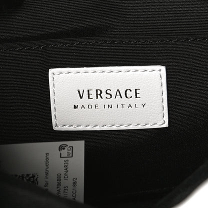 Versace Nappa Quilted Medusa Bucket Bag White 5 of 11