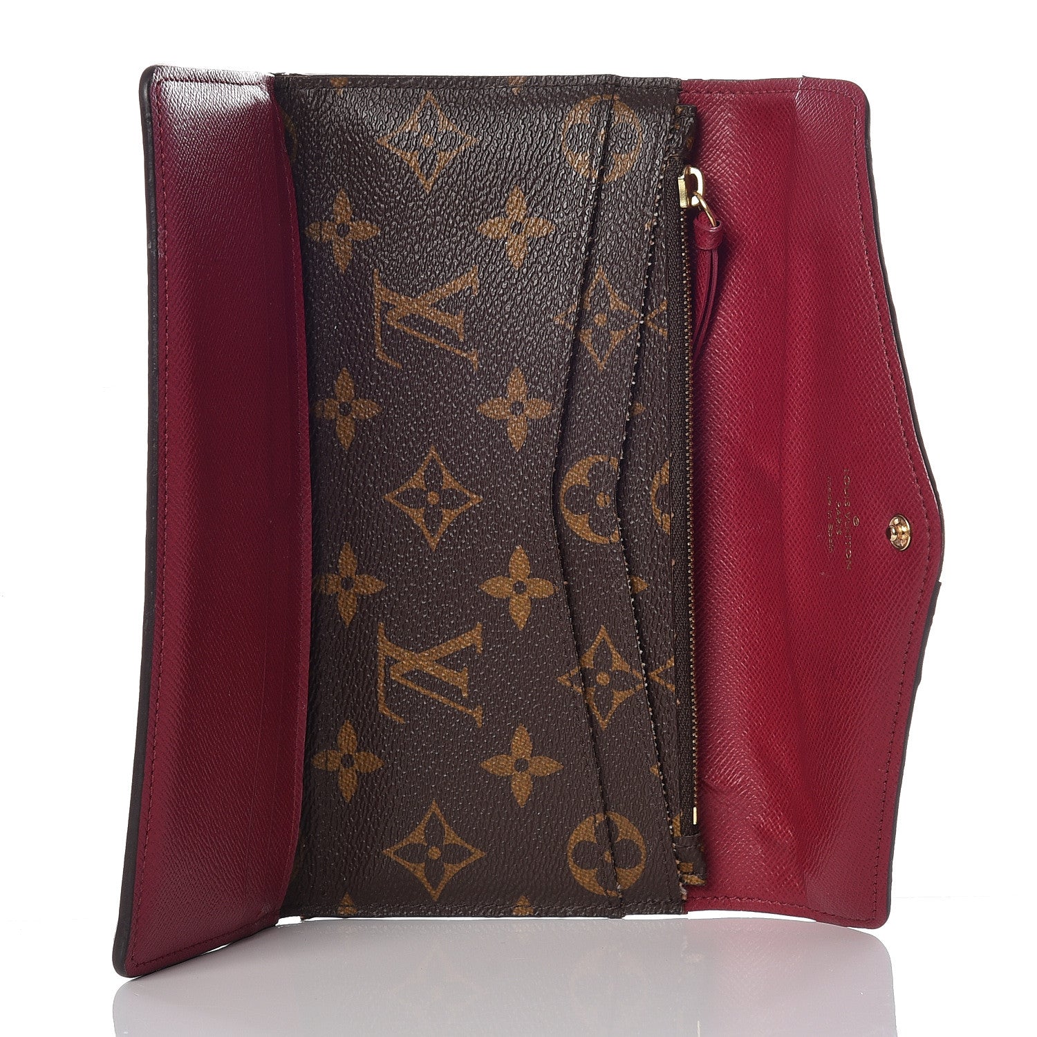 Louis Vuitton Monogram Josephine Wallet Fuchsia 4 of 13