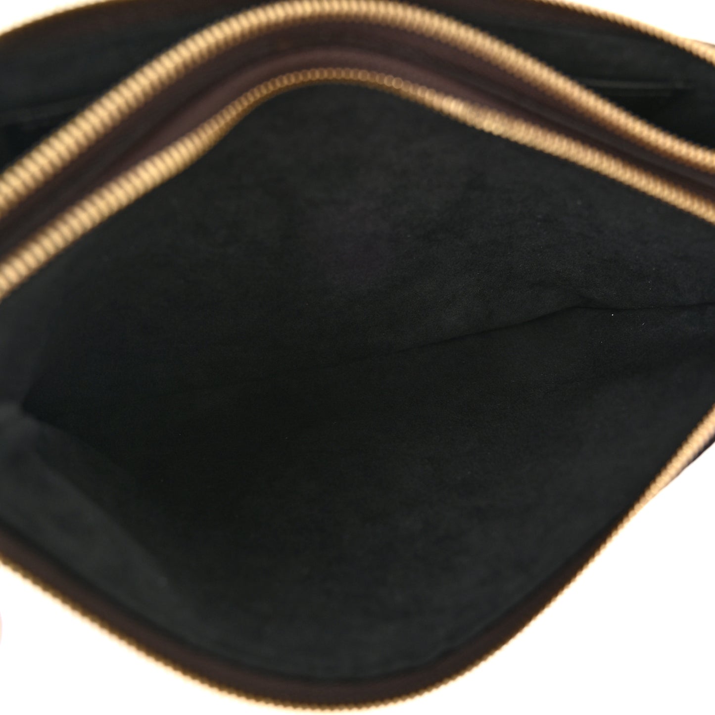 Reverse Monogram Giant Double Zip Pochette