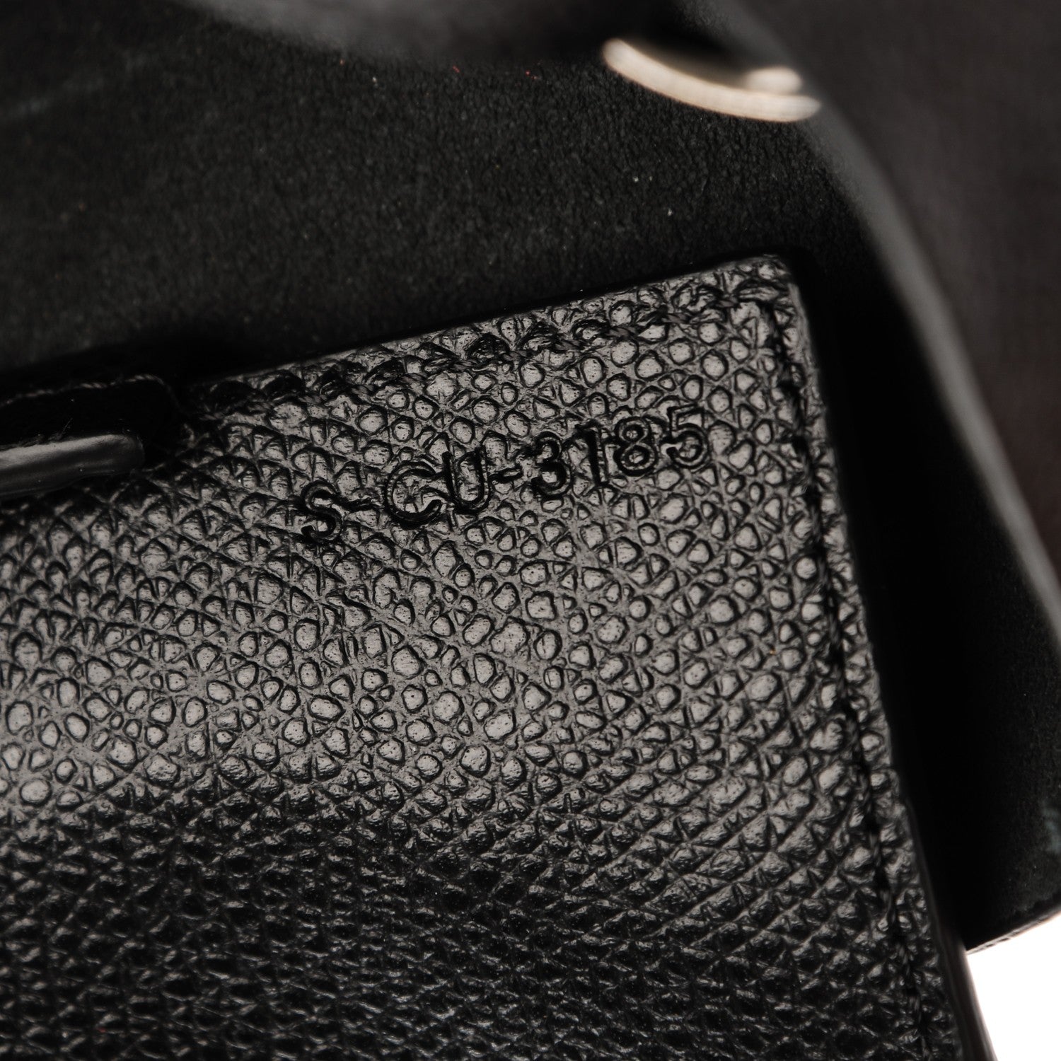 Celine Grained Calfskin Small Vertical Cabas Black 7 of 7
