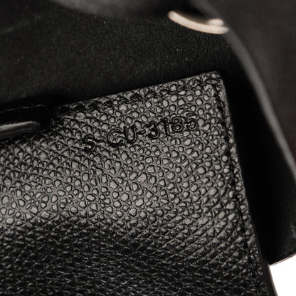 Celine Grained Calfskin Small Vertical Cabas Black 7 of 7