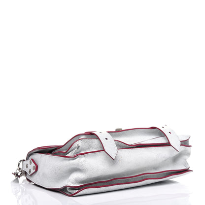 Proenza Schouler Crackle Calfskin PS1 Medium Satchel White 5 of 24
