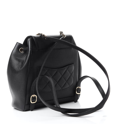 Chanel Caviar Quilted Business Affinity Backpack Black 3 of 13