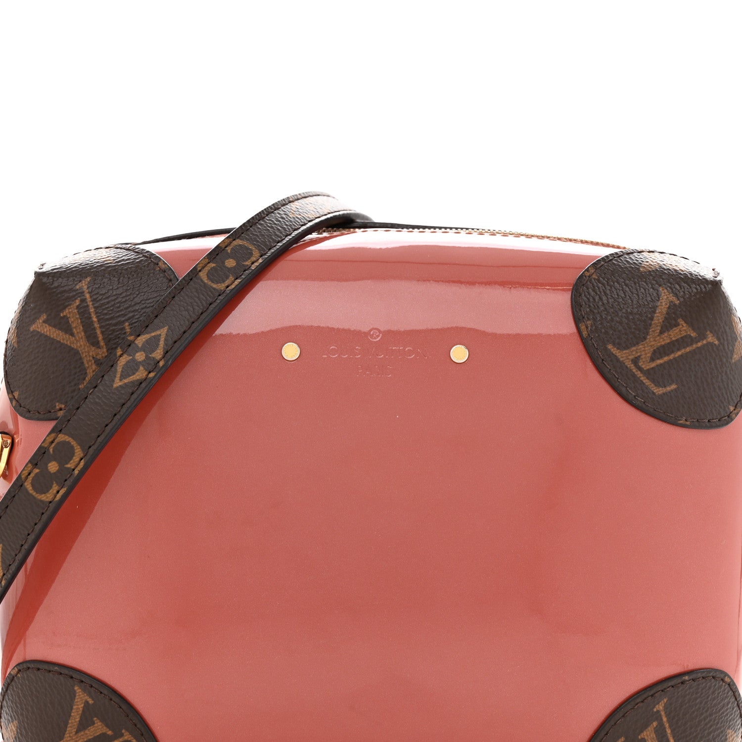 Louis Vuitton Patent Miroir Venice Vieux Rose 7 of 11
