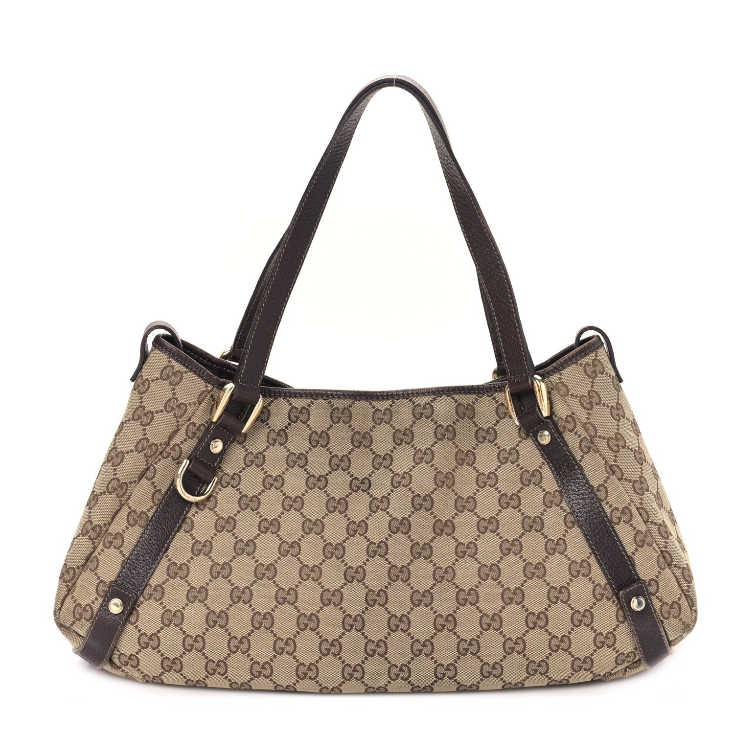 Gucci Monogram Medium Abbey Shoulder Bag Dark Brown 1 of 9