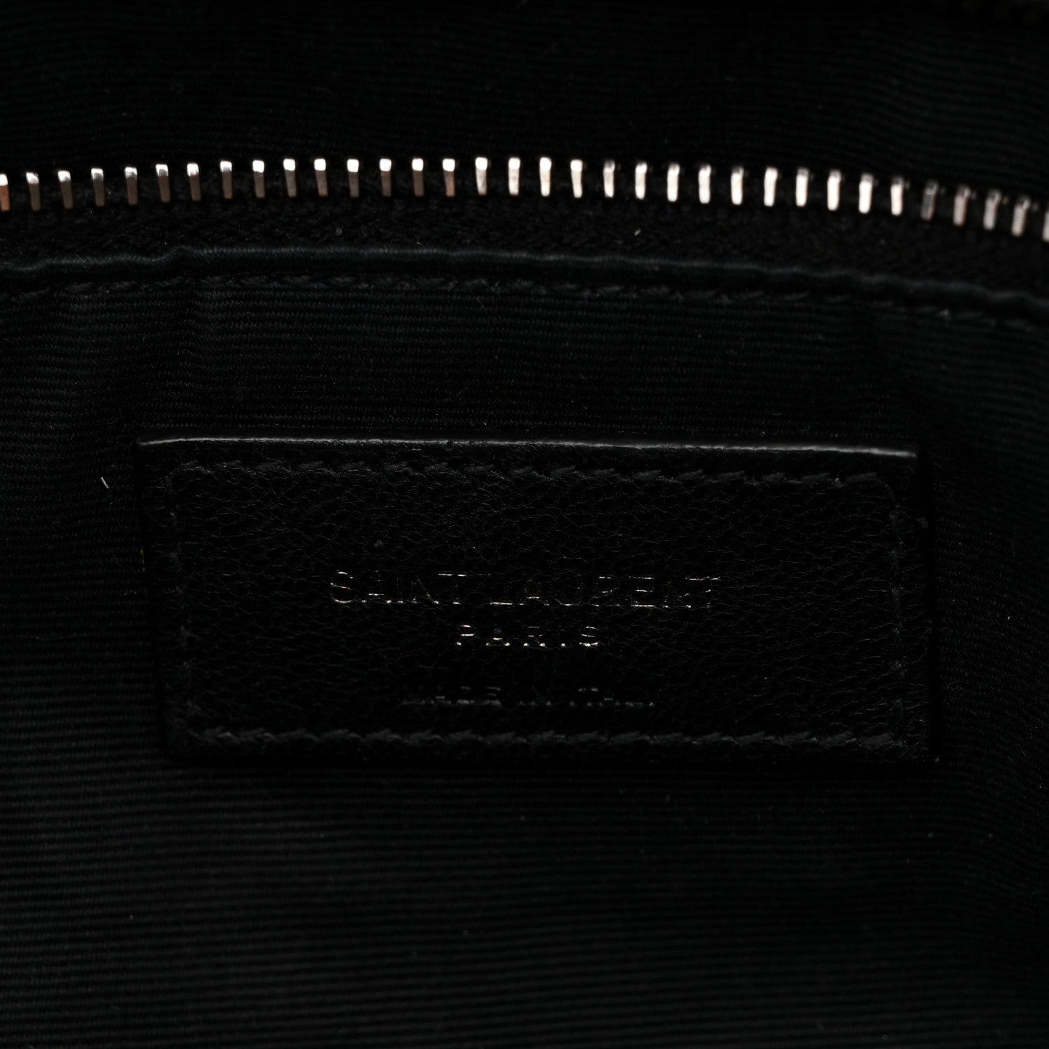 Saint Laurent Crinkled Calfskin Matelasse Monogram Large Niki Chain Satchel Black 7 of 11