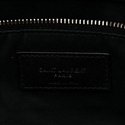 Saint Laurent Crinkled Calfskin Matelasse Monogram Large Niki Chain Satchel Black 7 of 11