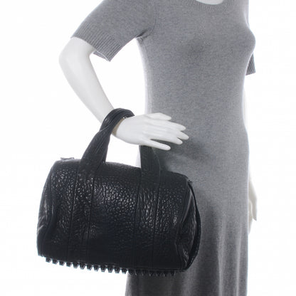 Alexander Wang Leather Rocco Black W Black Hardware 2 of 6