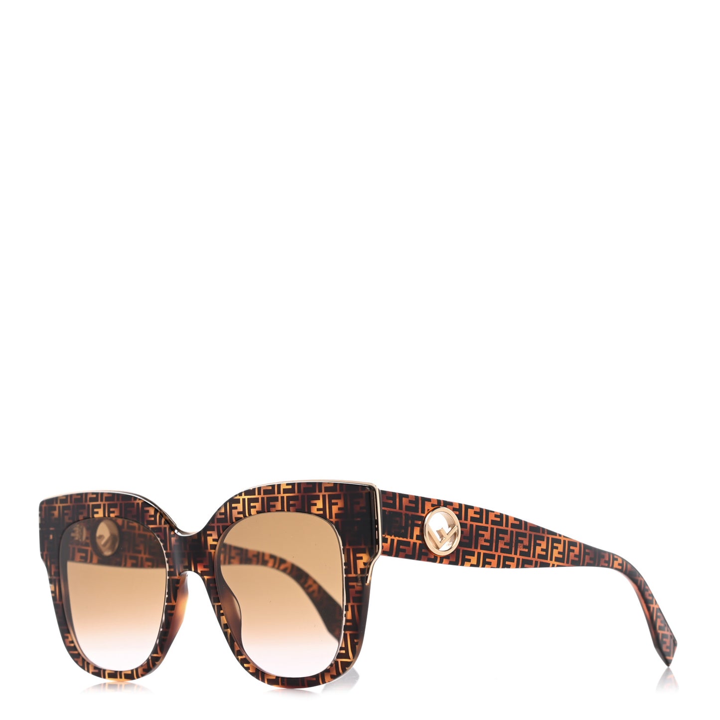 Acetate F is Fendi FF Sunglasses 0359/S Tortoise Camouflage