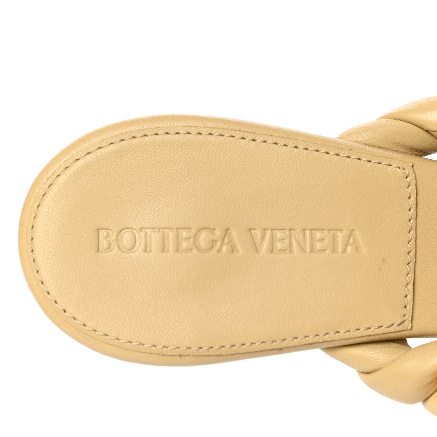 Nappa Dot Sandals 38 Cane Sugar