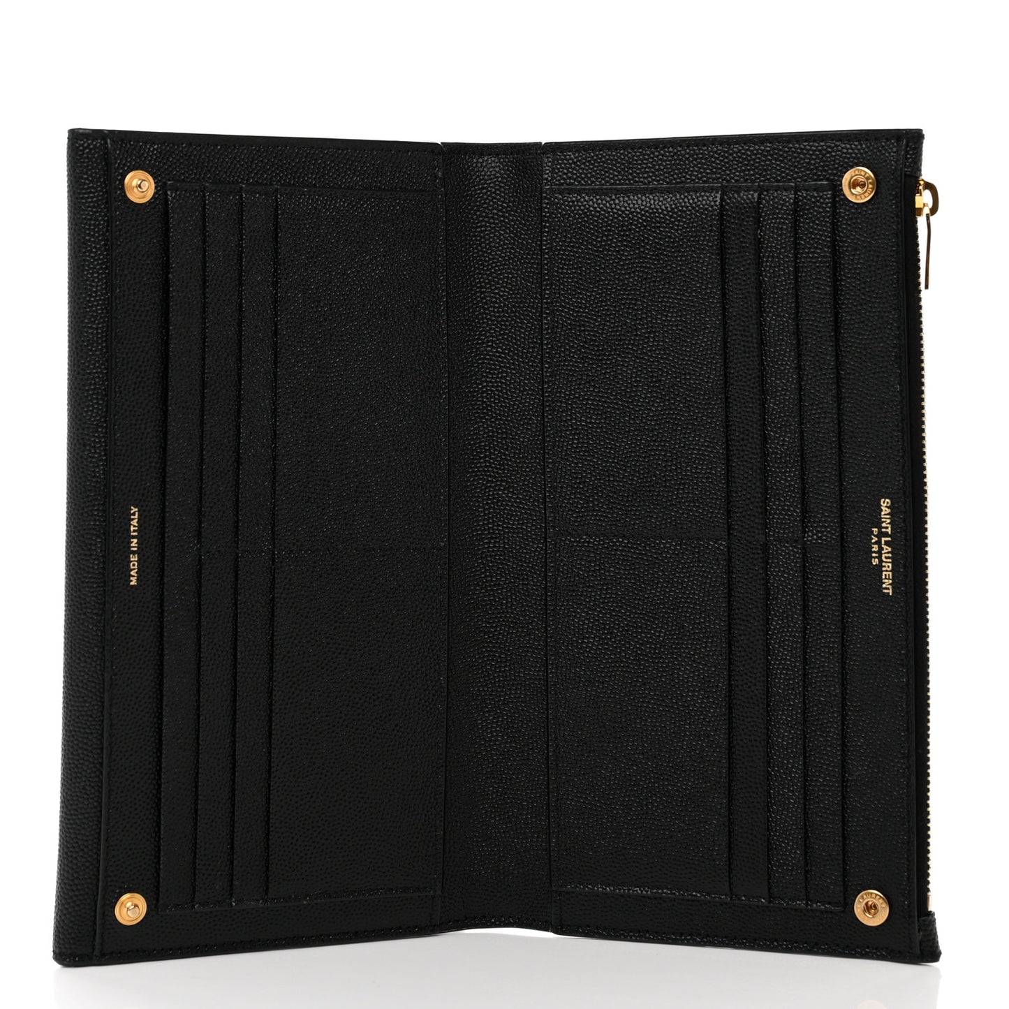 Grain De Poudre Monogram Uptown Wallet Black