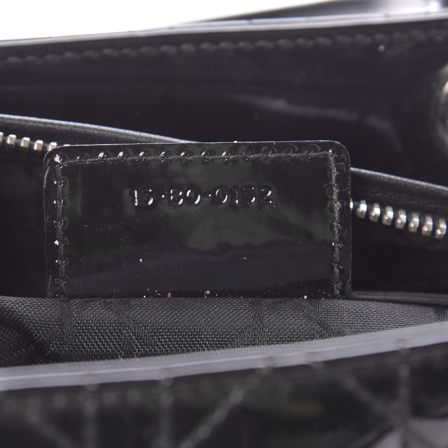 Christian Dior Patent Cannage Medium Lady Dior Black 7 of 11