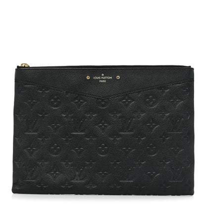 Louis Vuitton Empreinte Daily Pouch Black 1 of 10