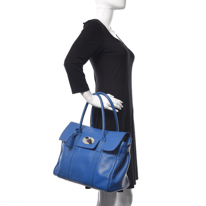 Mulberry Classic Grain Bayswater Bluebell Blue 2 of 21