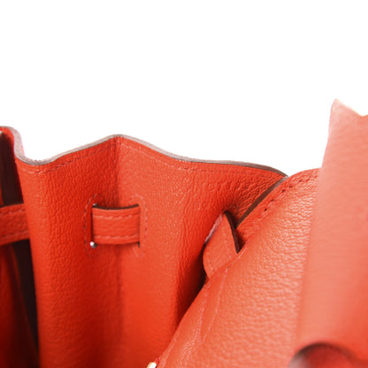 Hermes Togo Birkin 25 Capucine 9 of 11