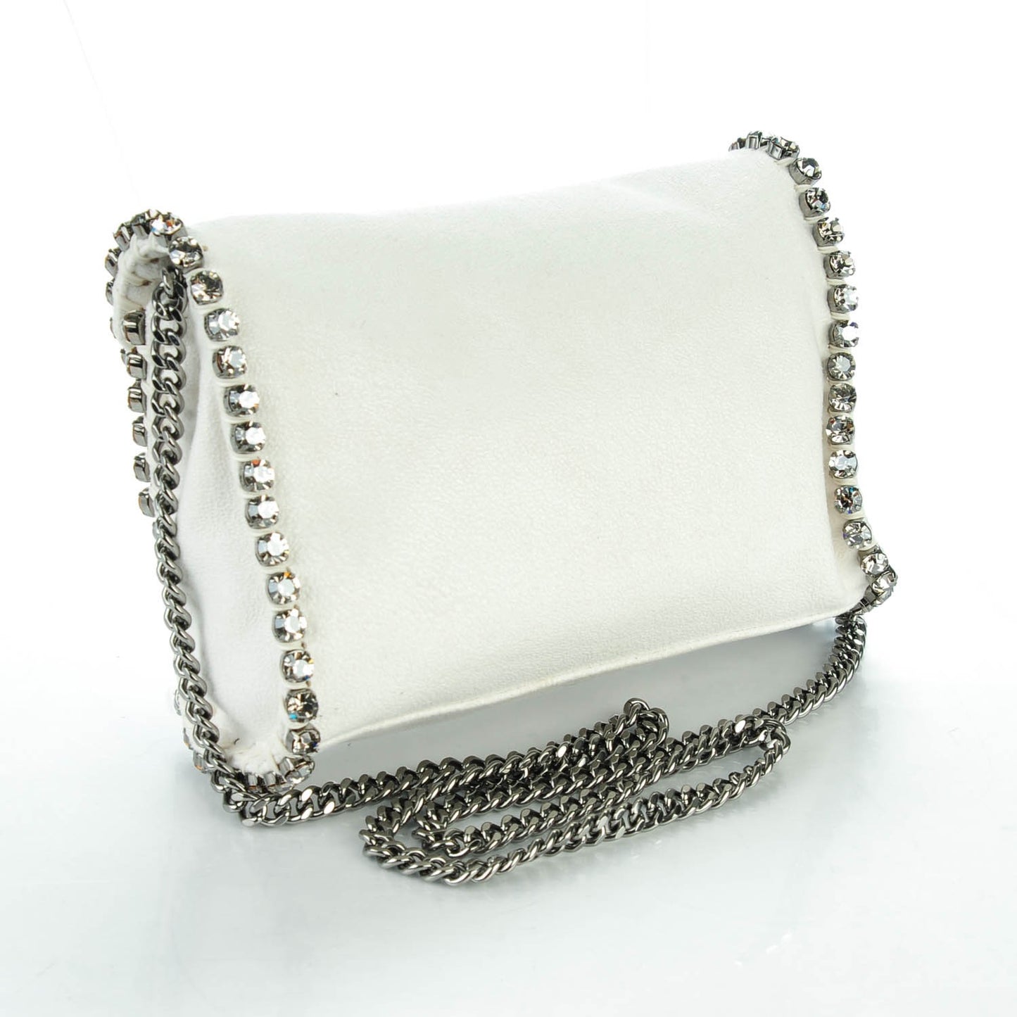 Shaggy Deer Rhinestone Mini Falabella Powder