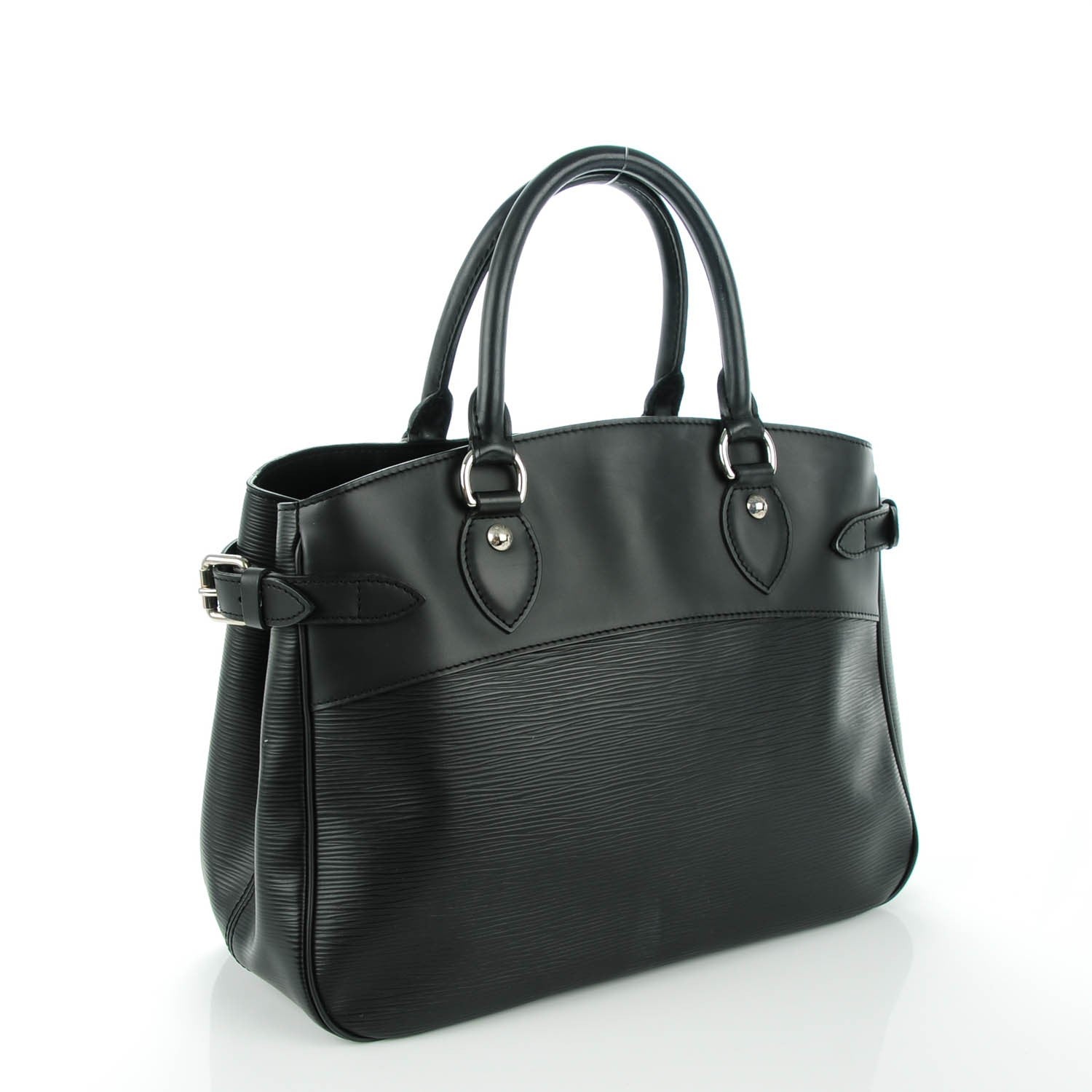 Louis Vuitton Epi Passy PM Black 3 of 7