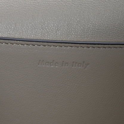 Celine Shiny Smooth Calfskin Medium Frame Shoulder Bag Grege Storm 6 of 11