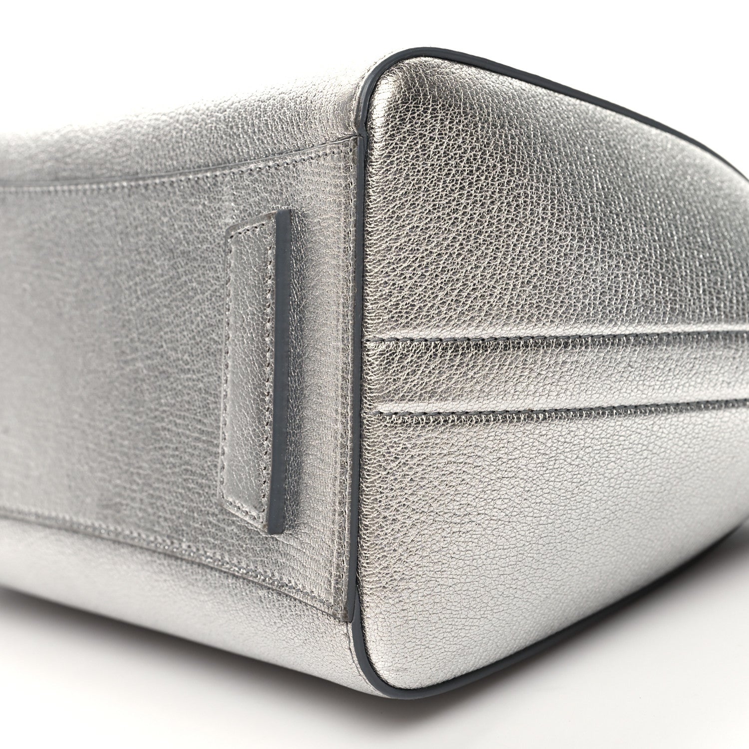 Givenchy Metallic Sugar Goatskin Small Antigona Silver 10 of 11