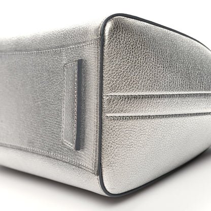 Givenchy Metallic Sugar Goatskin Small Antigona Silver 10 of 11