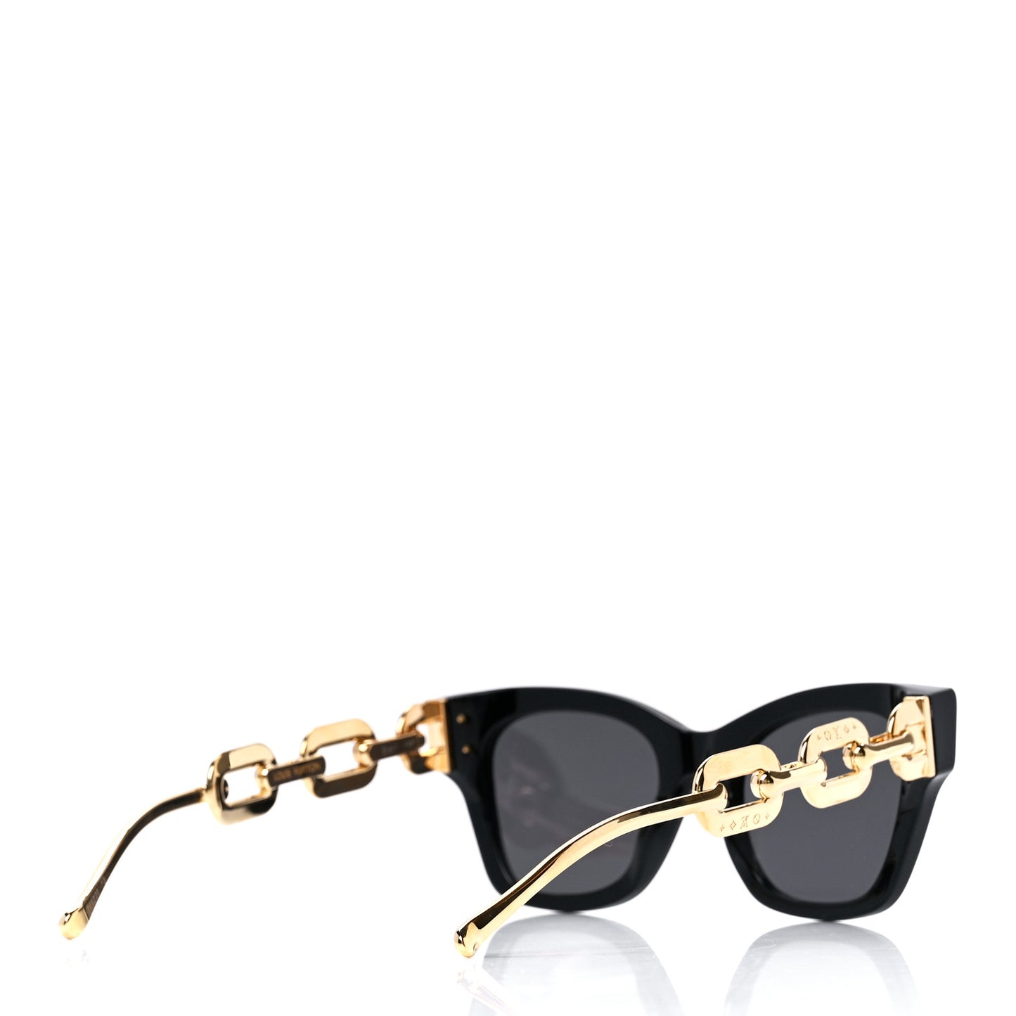 Metal LV Edge Sunglasses Z1631W Black