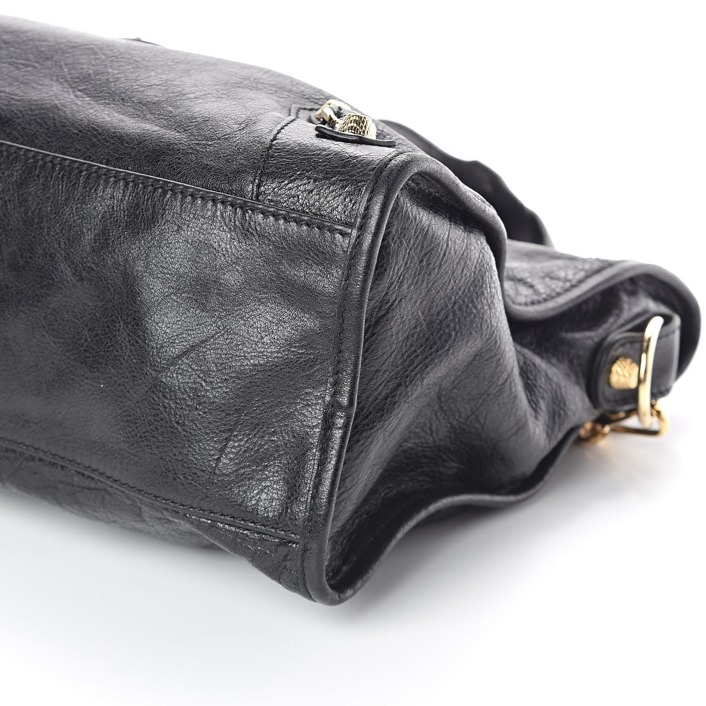 Agneau Giant 12 Gold Hardware City Black