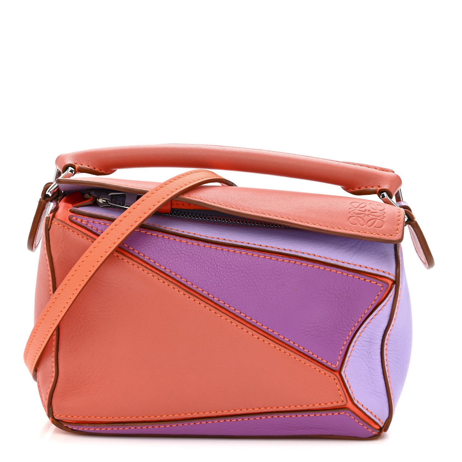 Loewe Calfskin Mini Puzzle Bag Multicolor 1 of 13