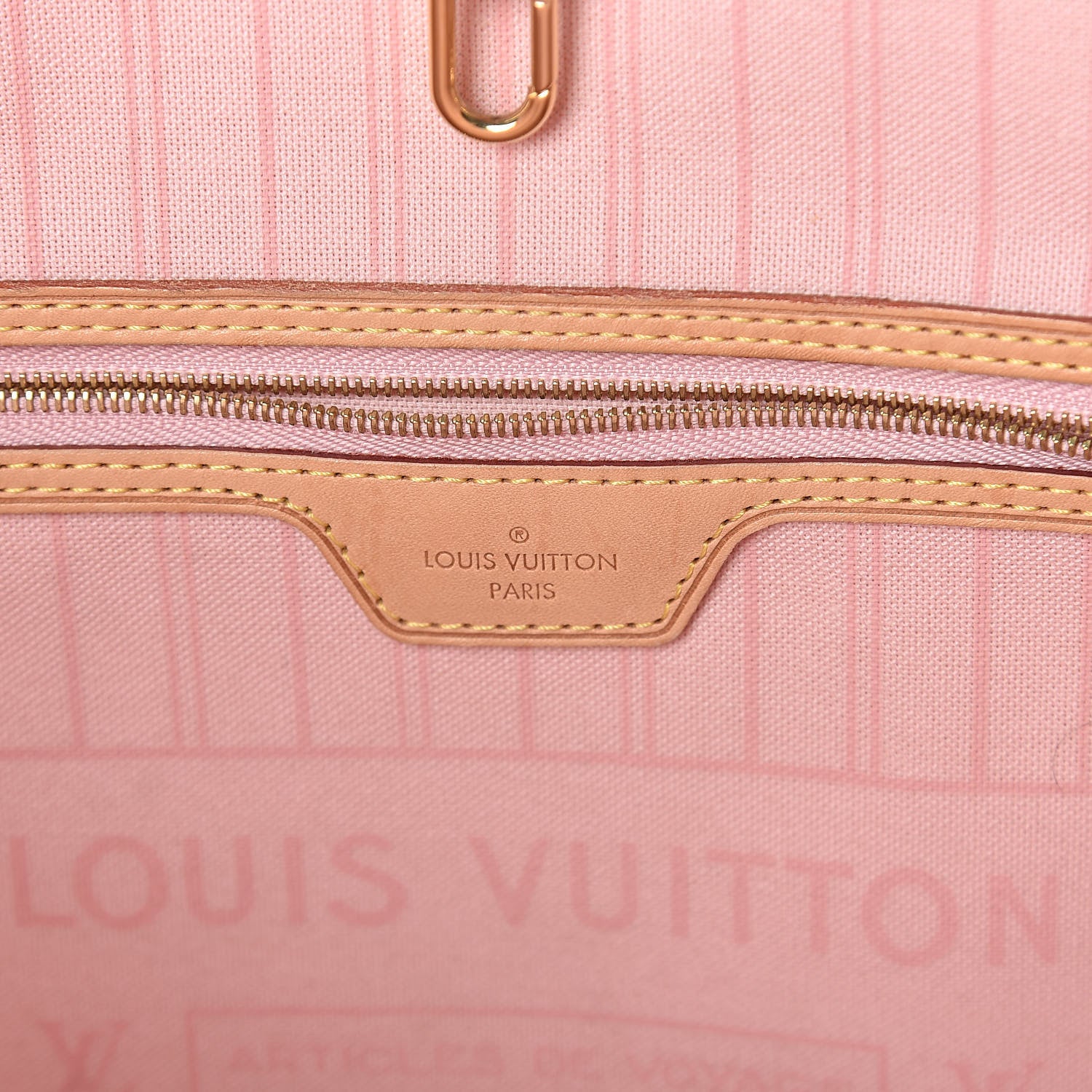 Louis Vuitton Damier Azur Neo Neverfull MM Rose Ballerine 6 of 10