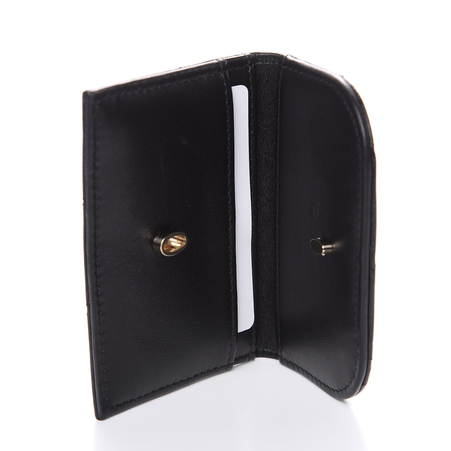 Lambskin Quilted Waist Bag Black