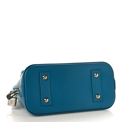 Louis Vuitton Epi Alma BB Cyan 4 of 8