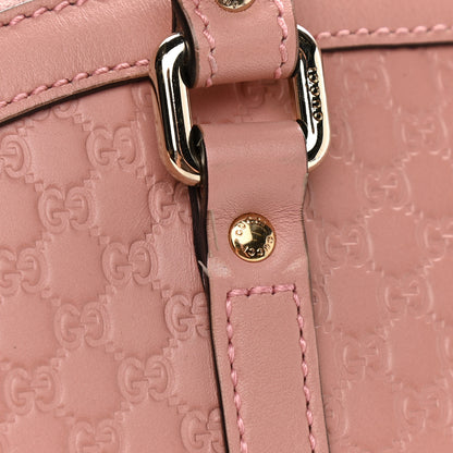 Gucci Soft Microguccissima Large Dome Satchel Soft Pink 12 of 12