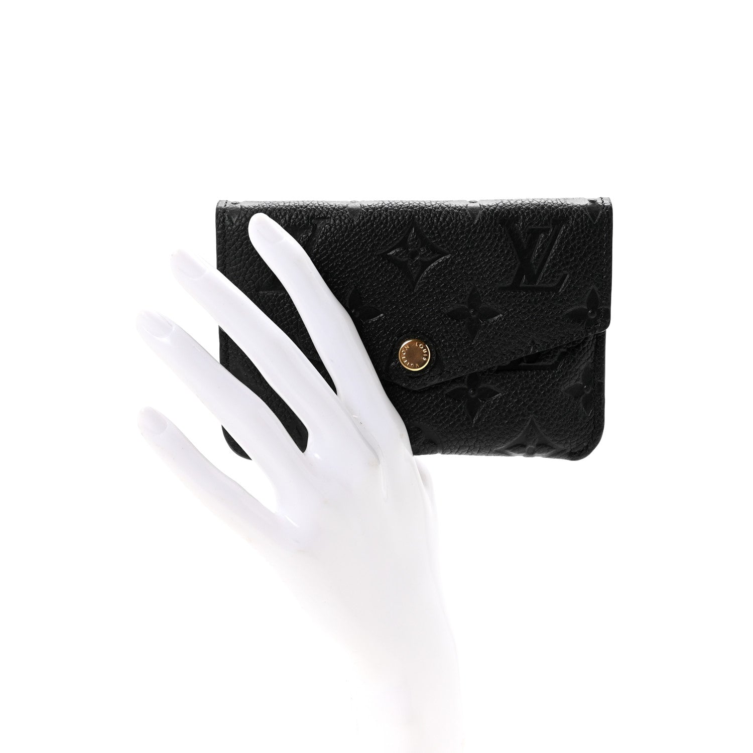 Louis Vuitton Empreinte Key Pouch Black 2 of 7