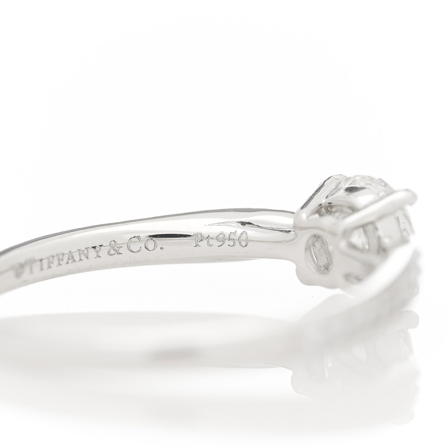 Platinum Diamond .61ct Harmony Round Brilliant Engagement Ring 52 6