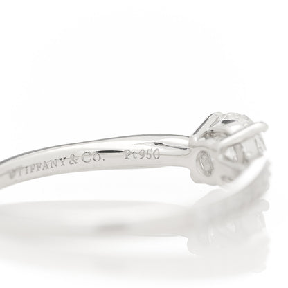 Tiffany Platinum Diamond .61ct Harmony Round Brilliant Engagement Ring 52 6 6 of 7
