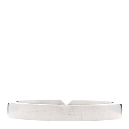 Hermes Platinum Diamond Ever Kelly Wedding Band Ring 51 5.75 3 of 6