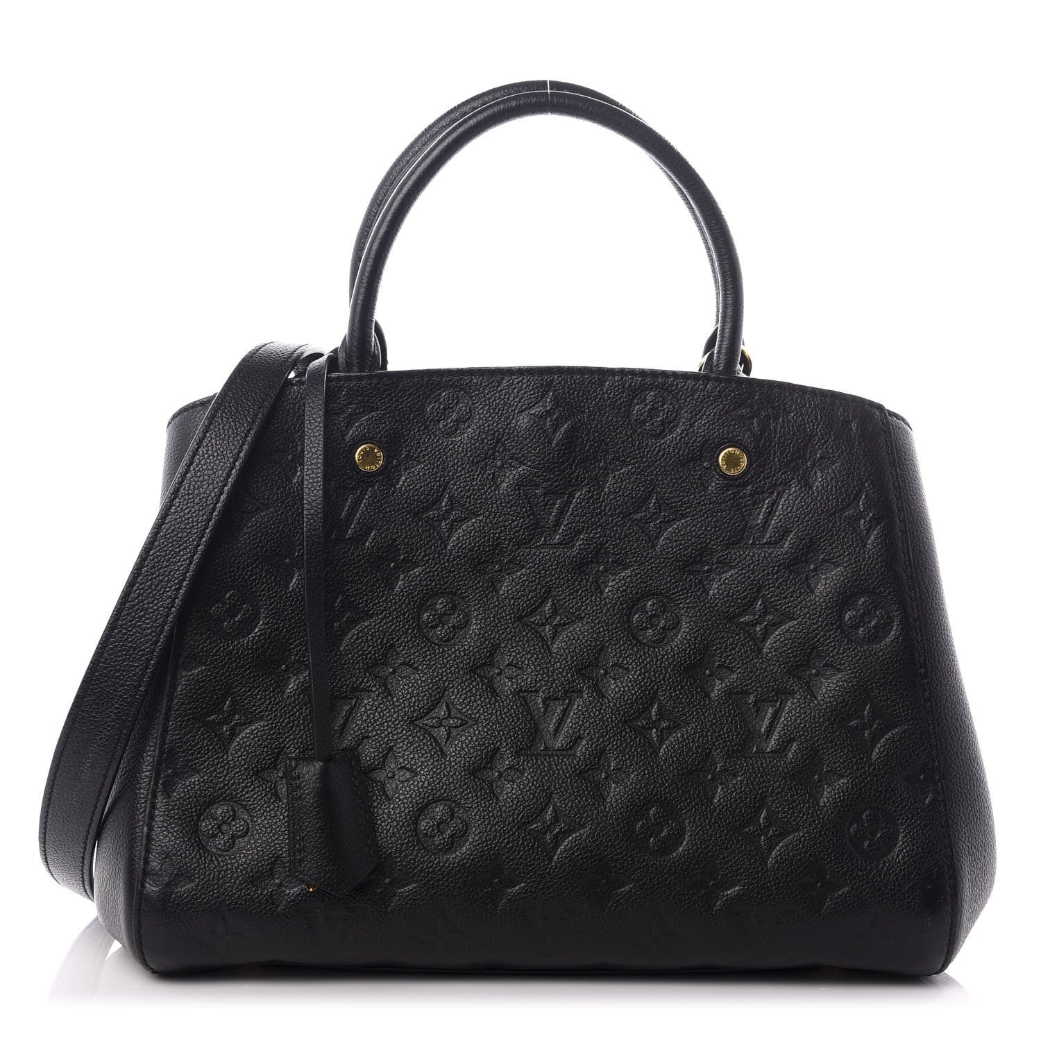 Louis Vuitton Empreinte Montaigne MM Black 1 of 7