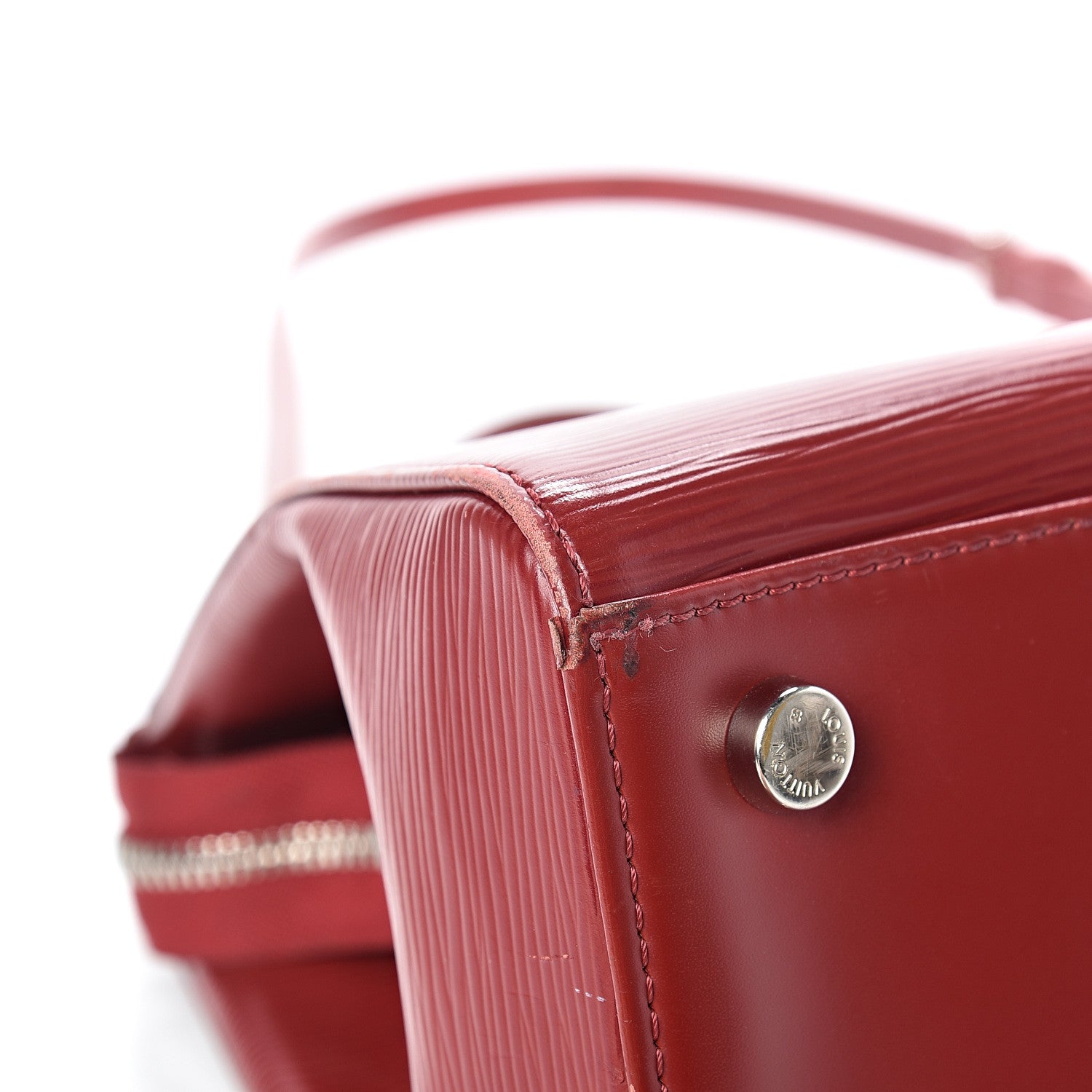 Louis Vuitton Epi Brea MM Rubis 10 of 21