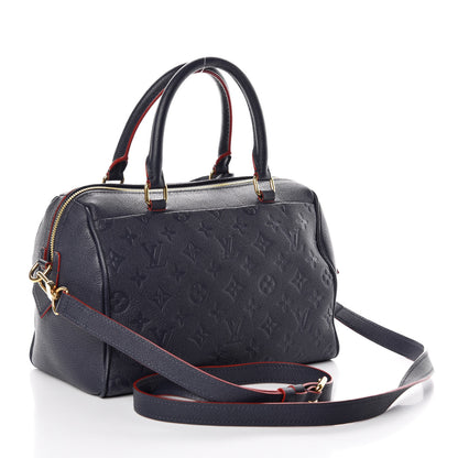Louis Vuitton Empreinte Speedy Bandouliere 25 NM Marine Rouge 4 of 11