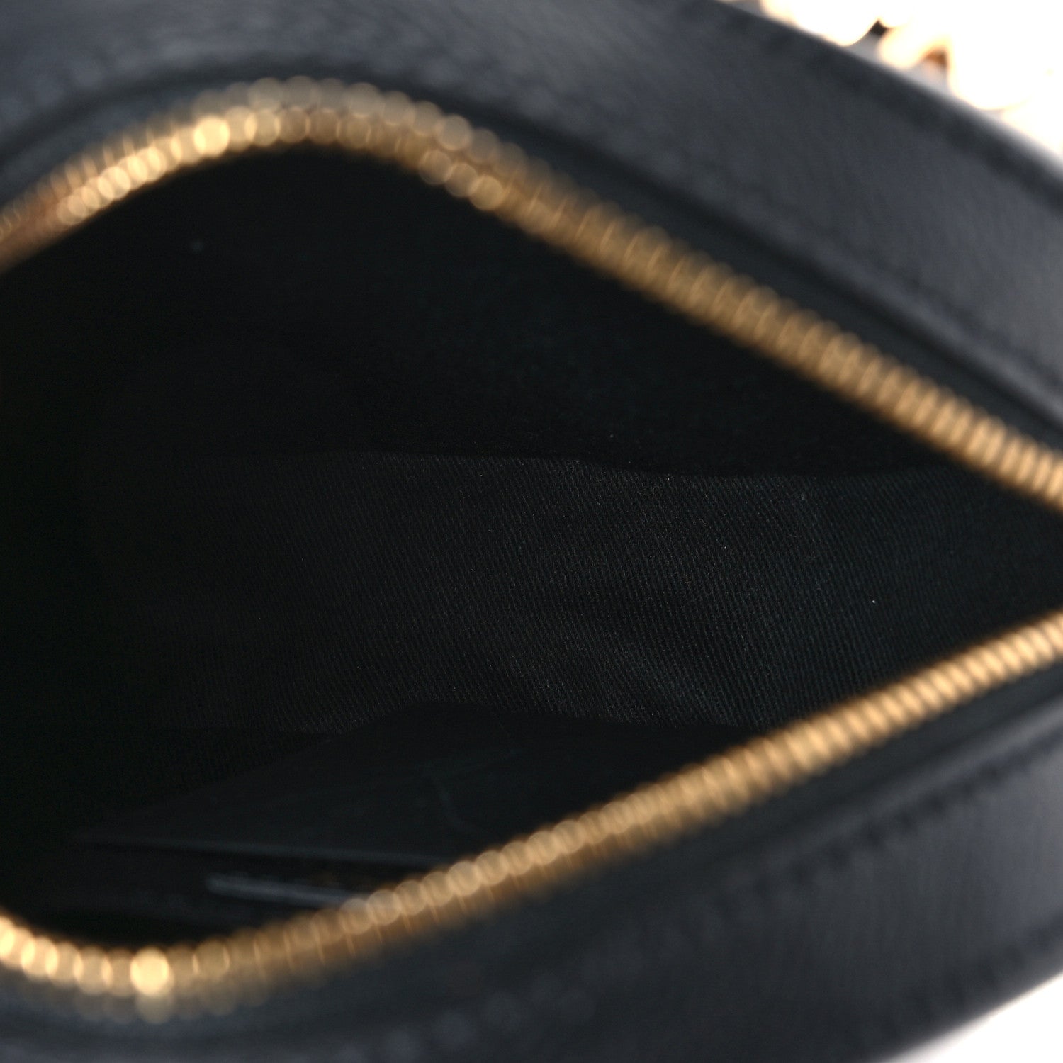 Versace Grained Calfskin Mini La Medusa Disco Round Crossbody Bag Black 5 of 7