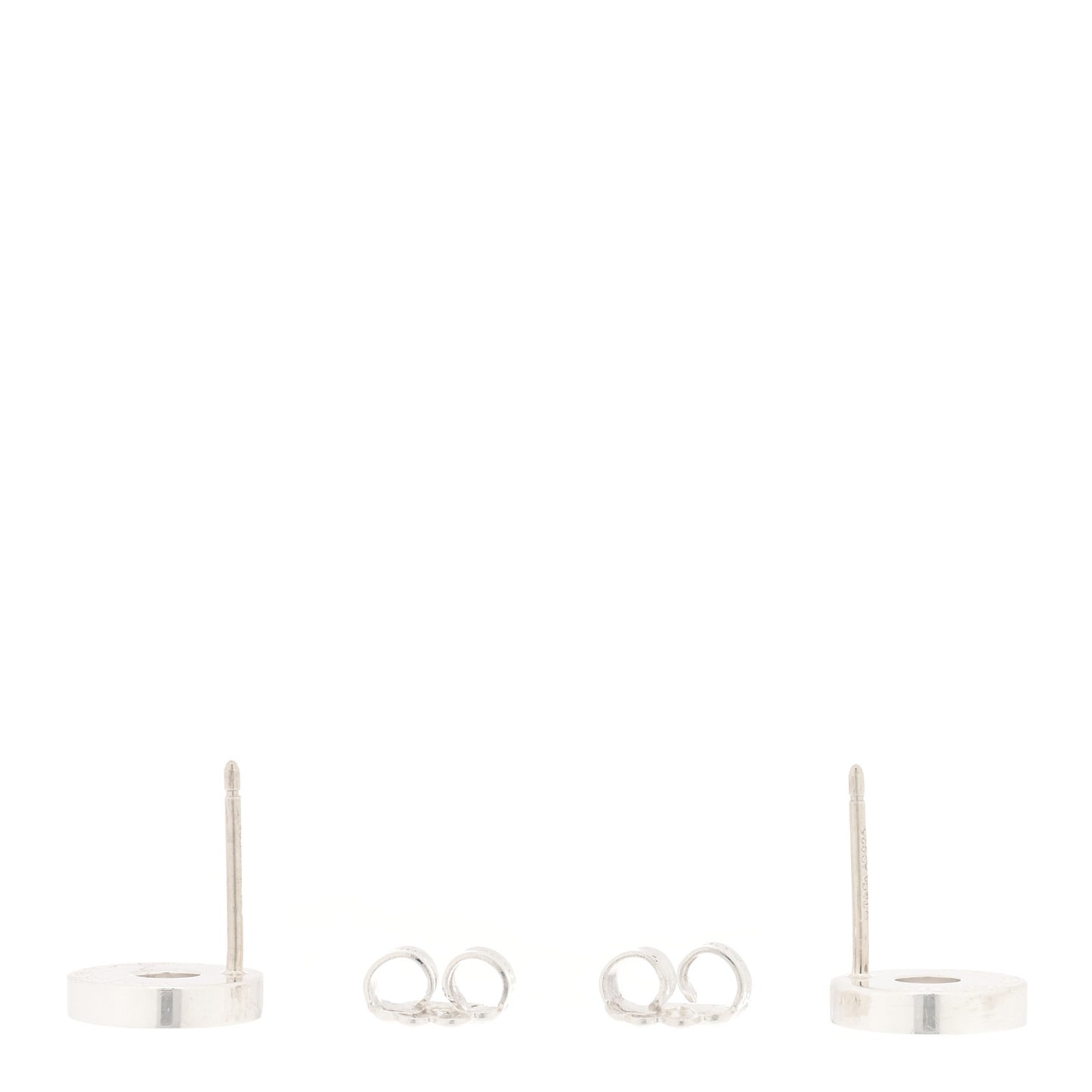 Sterling Silver 1837 Circle Earrings