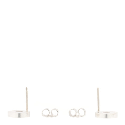 Tiffany Sterling Silver 1837 Circle Earrings 3 of 4
