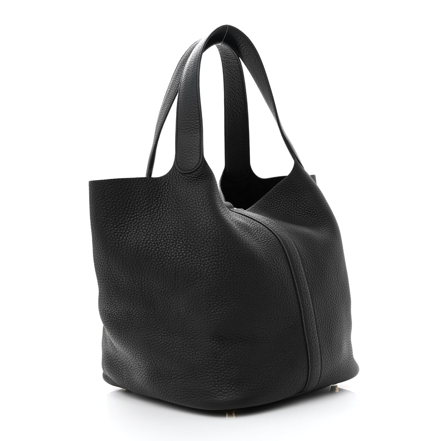 Hermes Taurillon Clemence Picotin Lock 26 GM Black 3 of 14
