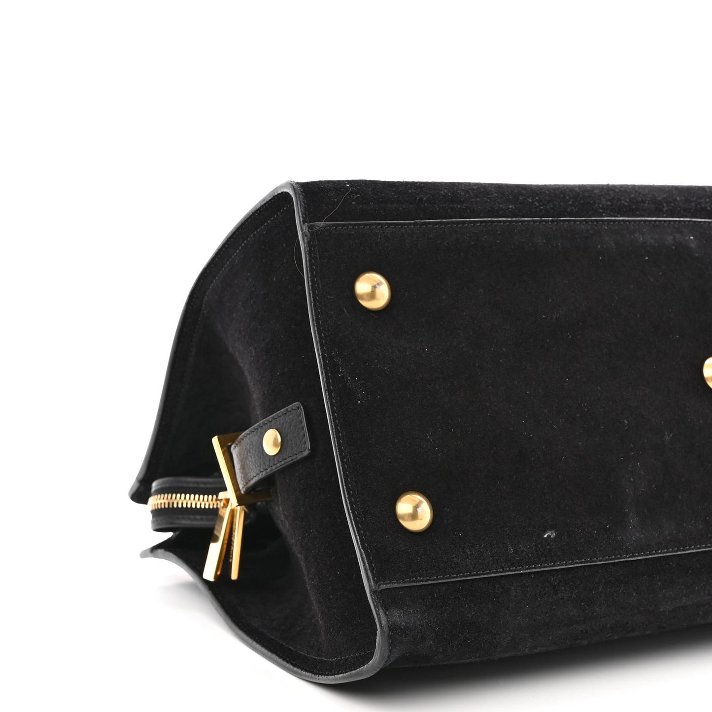 Suede Medium Classic Y Cabas Black